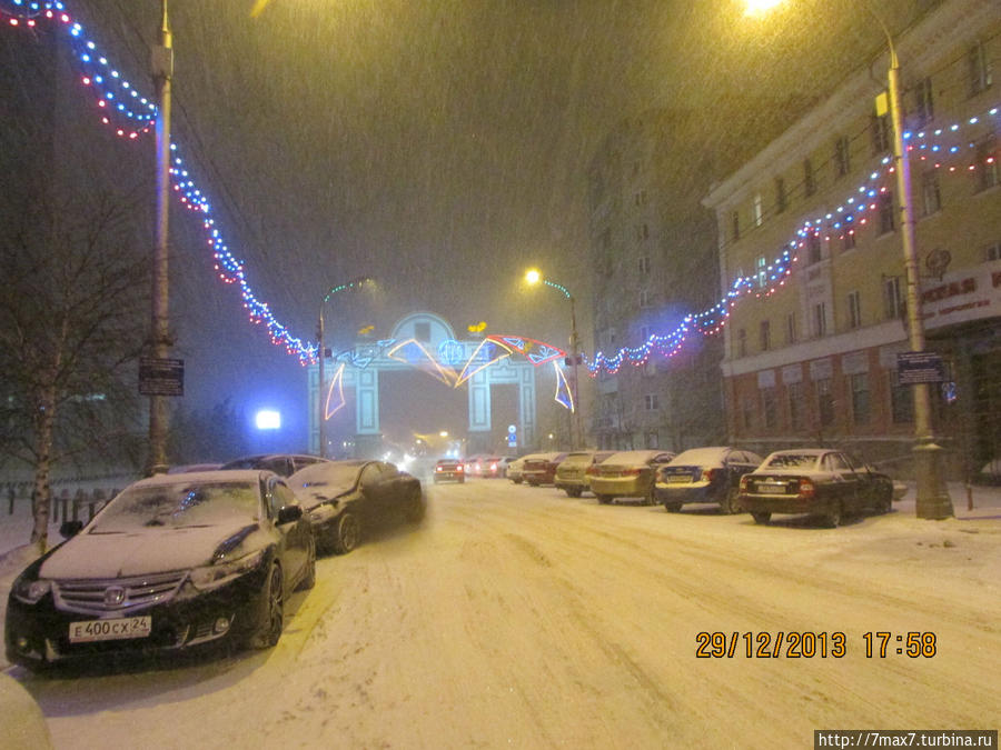 Триумфальная арка. Красноярск, Россия