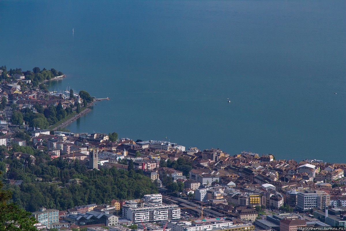 Женева — Веве, крупные планы Веве, Швейцария