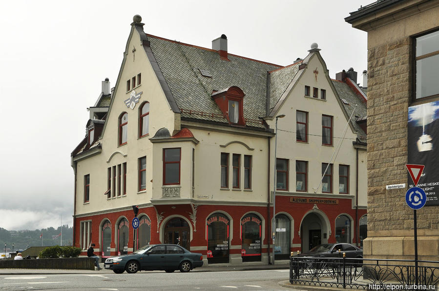 В стиле модерн Олесунн, Норвегия