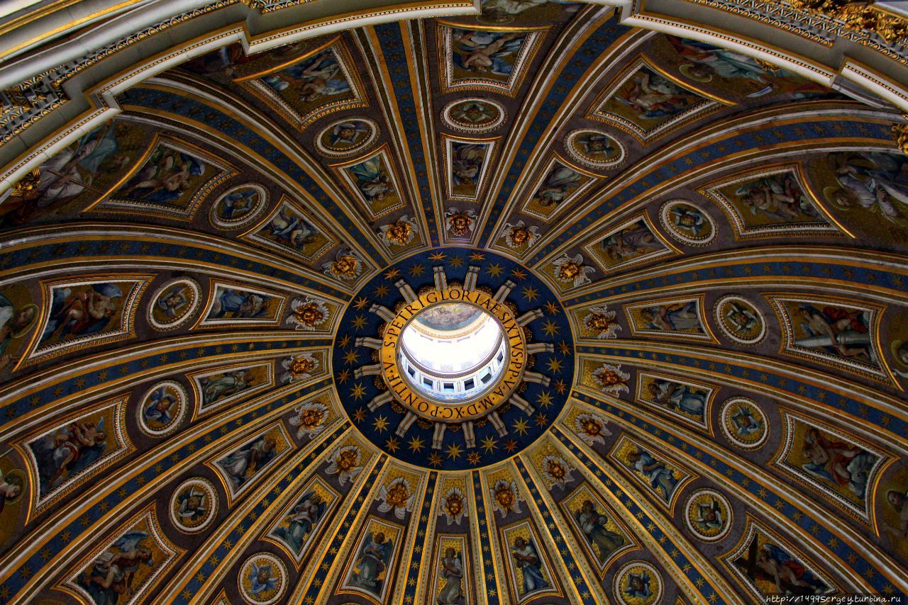 Смотровая площадка на куполе собора Св.Петра Ватикан (столица), Ватикан