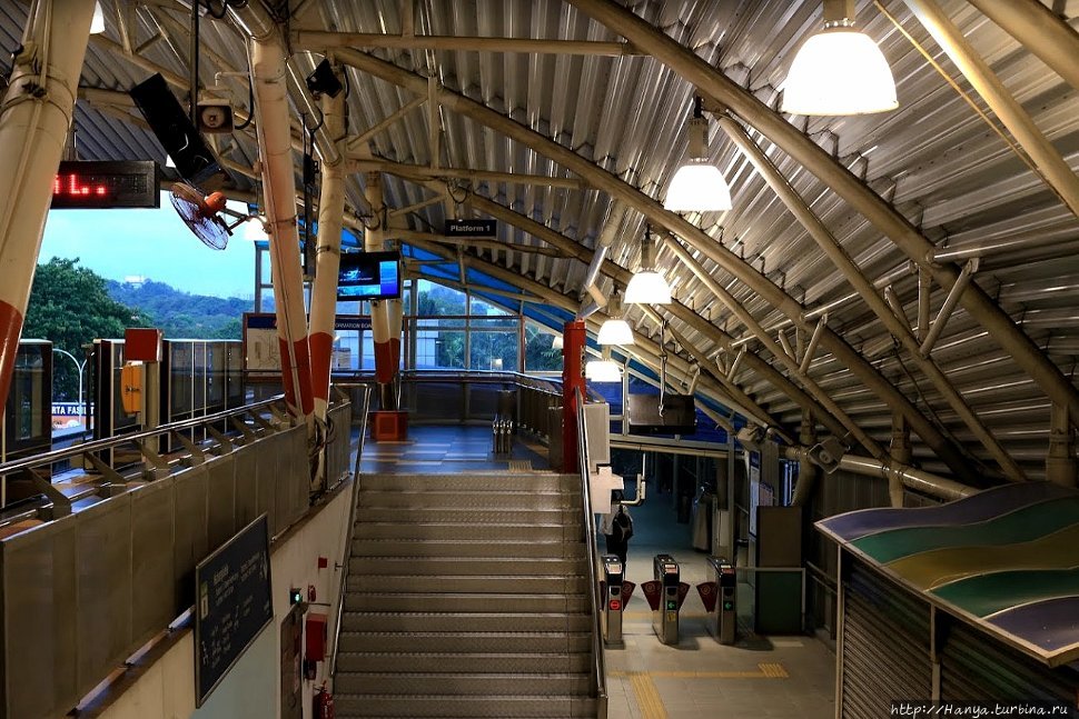 Станция монорельсовой дороги Maharajalela