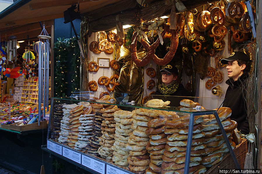 Вот такие брецели Вена, Австрия