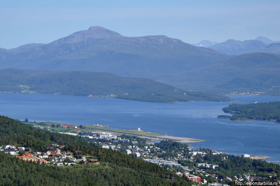 222 вершины и город роз Мольде, Норвегия
