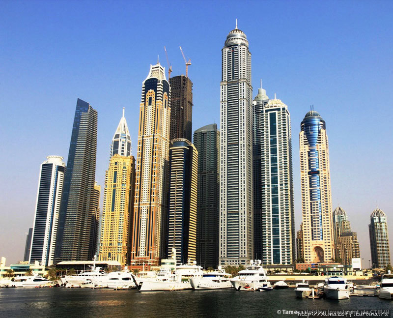 Небоскрёб Бурдж-Халифа Дубай, ОАЭ