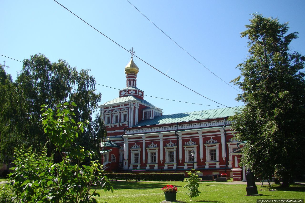 Новодевичий женский монастырь Москва, Россия