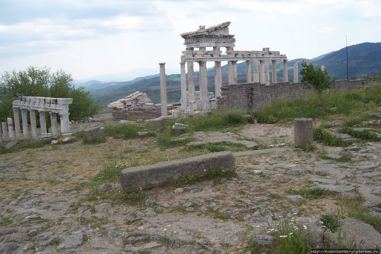 Пергам Бергама (Пергам) античный город, Турция