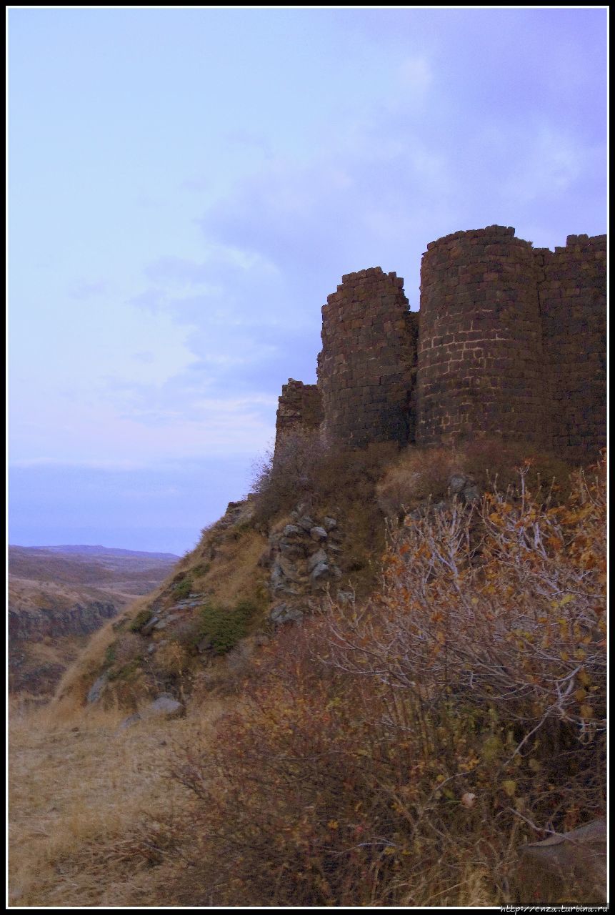 Амберд - пылающий замок