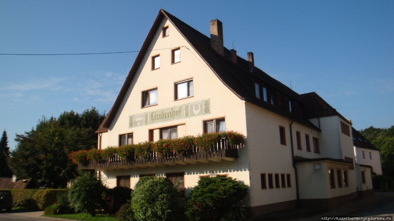 По Баварии: Хубмерсберг и отель Линденхоф Земля Бавария, Германия