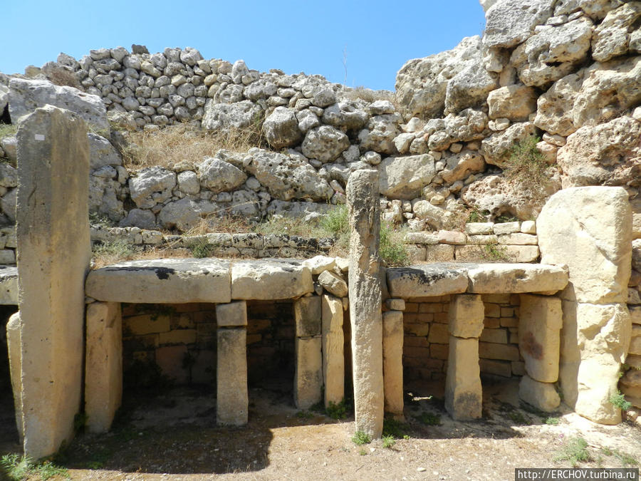 Экскурсия на Гозо. Ч 1.  Храм Джгантия и бухта Шленди Остров Гозо, Мальта