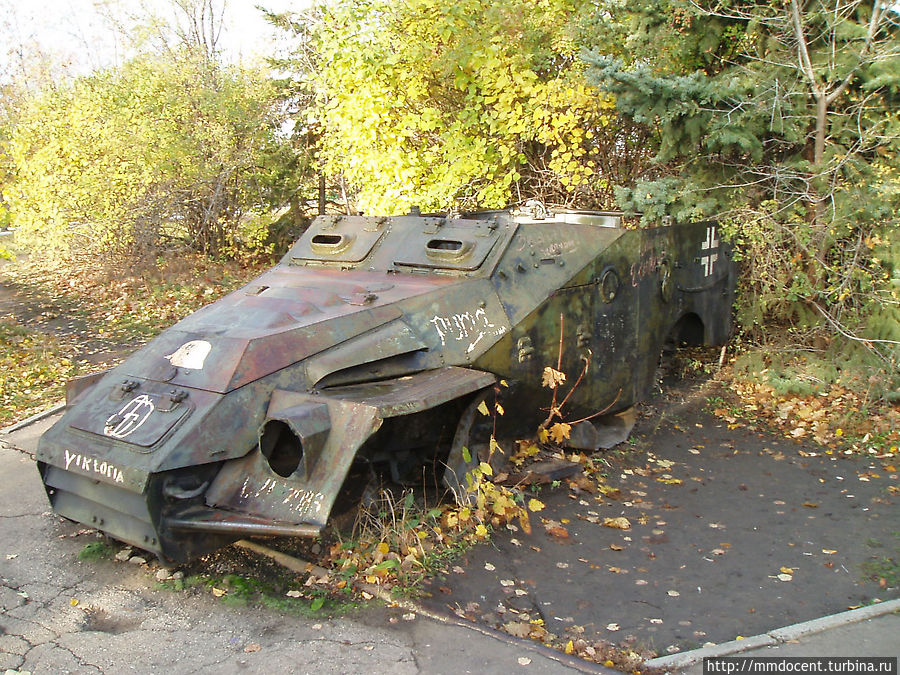 Немецкий бронетранспортер