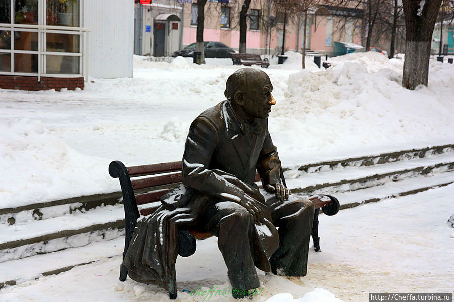 Евгений Александрович как-то устало смотрит. А может просто очень задумчиво. Нижний Новгород, Россия