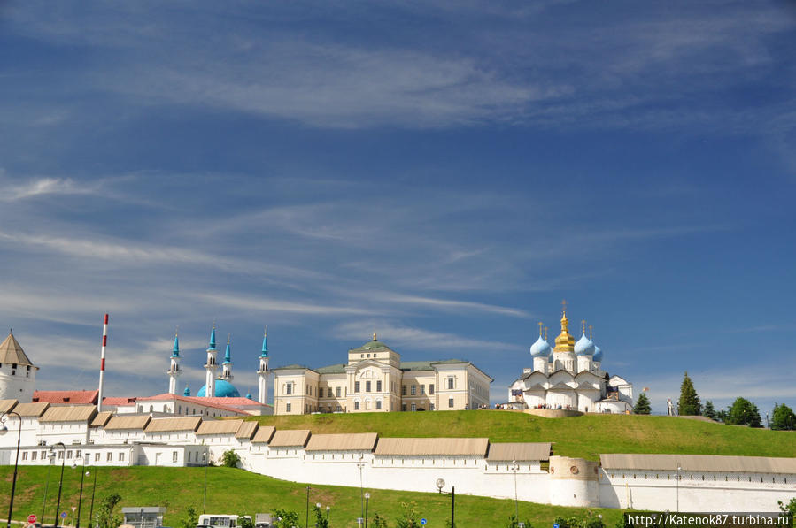 Кремль, где гармонично соседствуют две религии Казань, Россия