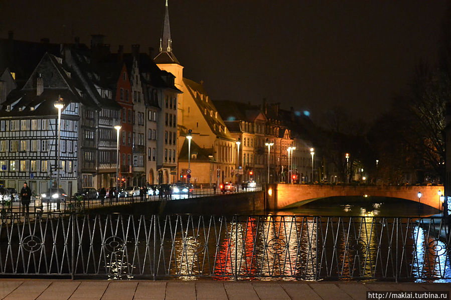 На мосту Ворона. Страсбург, Франция