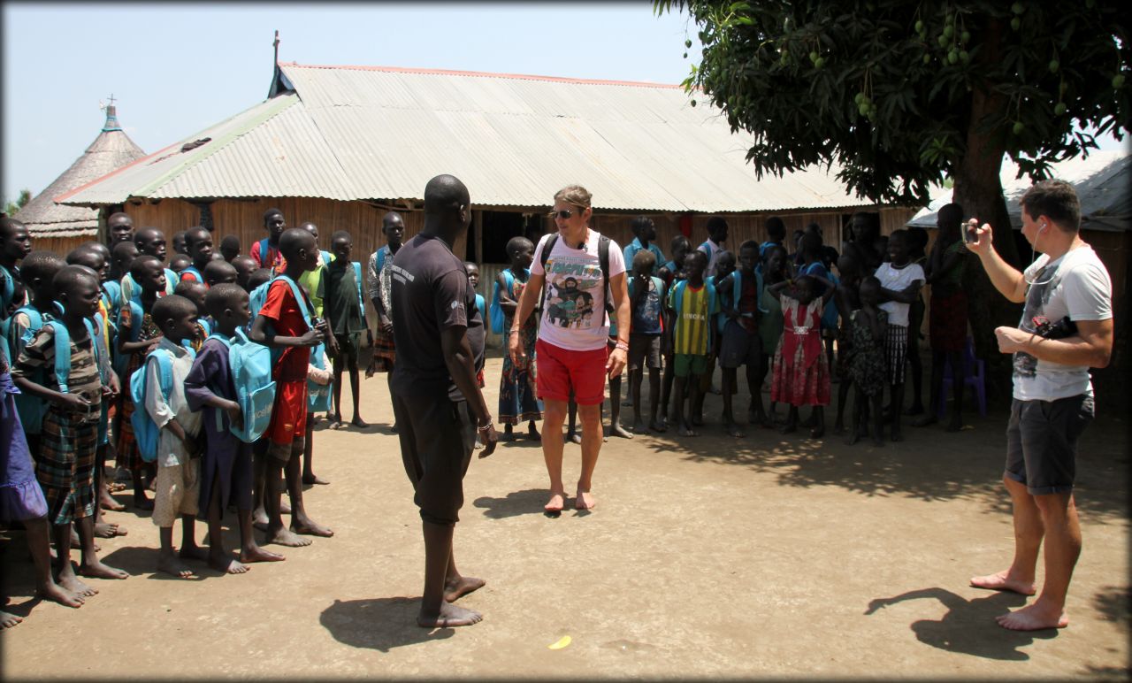Путешествие в Южный Судан ч.5 — школа на болоте Бор, Южный Судан