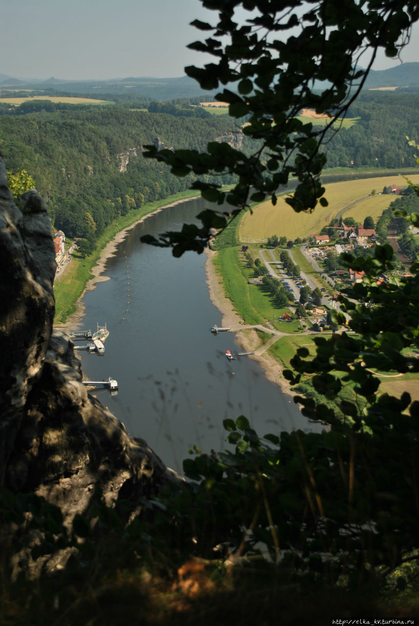 Саксонская Швейцария — скалы Бастай Земля Саксония, Германия