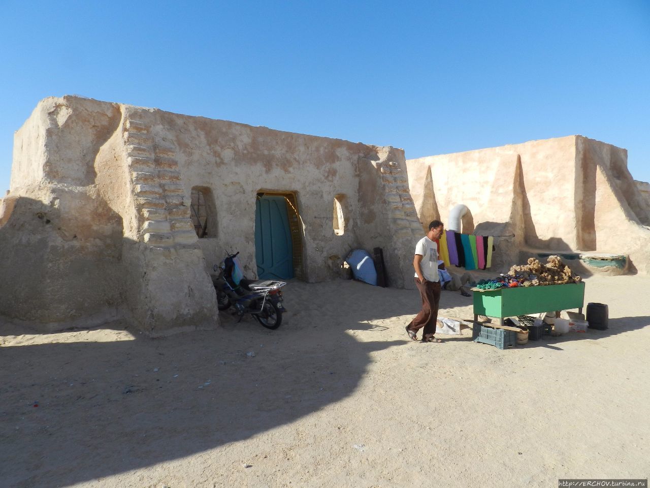 Экскурсия в Сахару. Ч — 6. Мос-Эспе — родина звёздного героя Мос-Эспа (место съемок Звездных Войн), Тунис