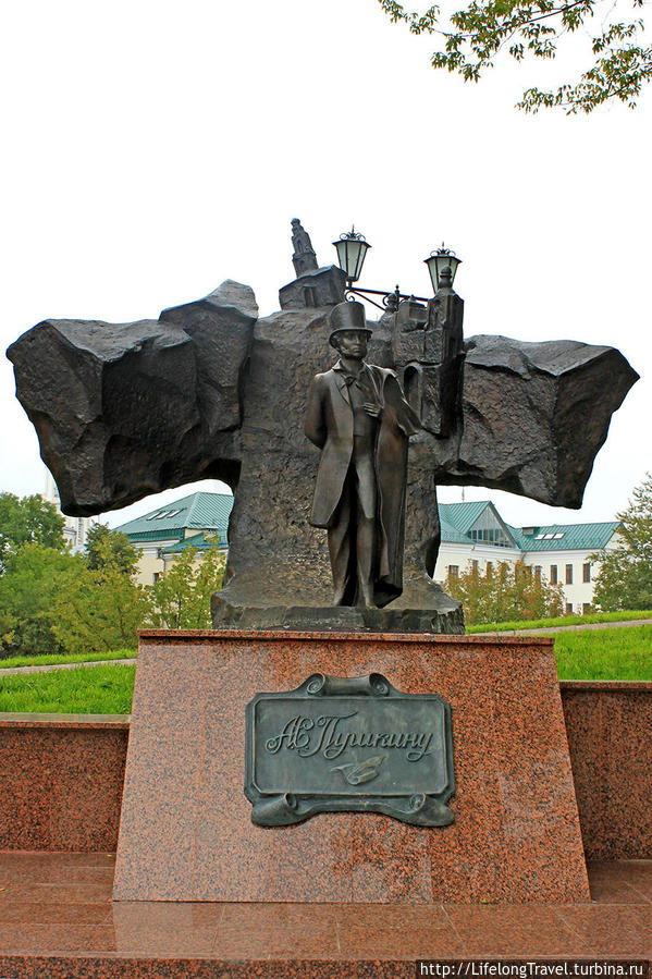 Памятник А.С.Пушкину Витебск, Беларусь