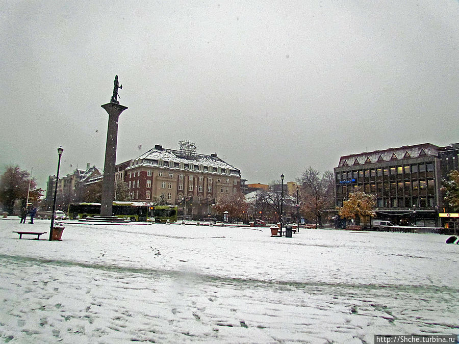 Тронхейм. Зимние зарисовки исторического центра Тронхейм, Норвегия