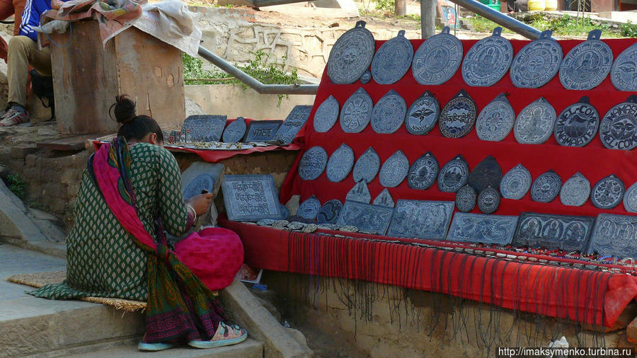 Катманду. Самовозникшая ступа Сваямбунатх Катманду, Непал