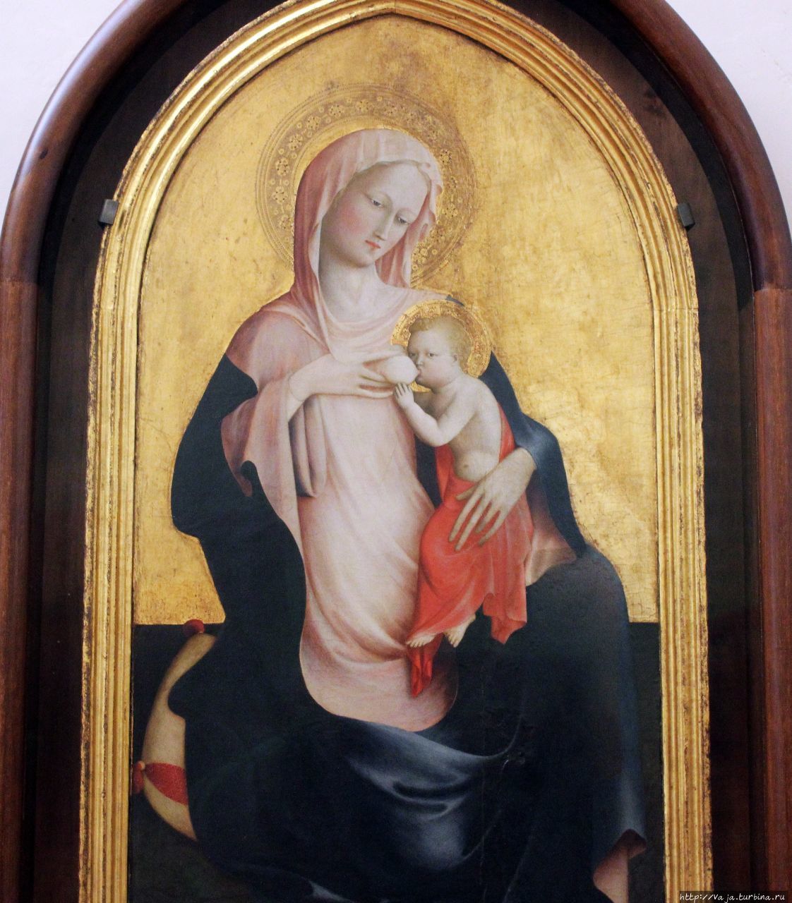 Мадонна с младенцем. Лоренцо Монако Флоренция, Италия
