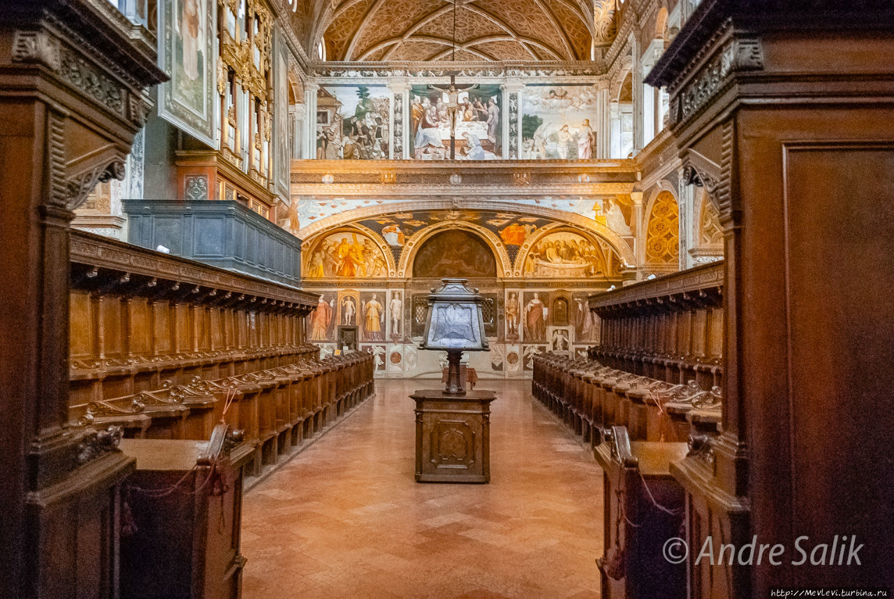 Церковь Сан-Маурицио / Chiesa di San Maurizio al Monastero Maggiore