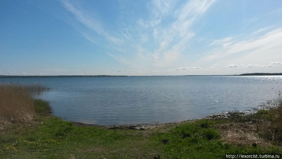 Вид на озеро Нарач Нарочь, Беларусь