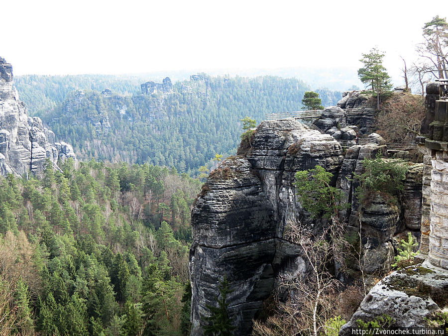 Саксонская Швейцария. Бастай