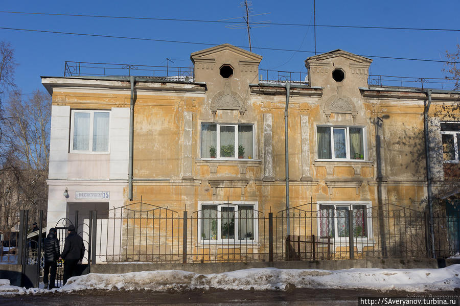 Ещё неплохо сохранились здания, постороенные немецкими пленными Краснокамск, Россия