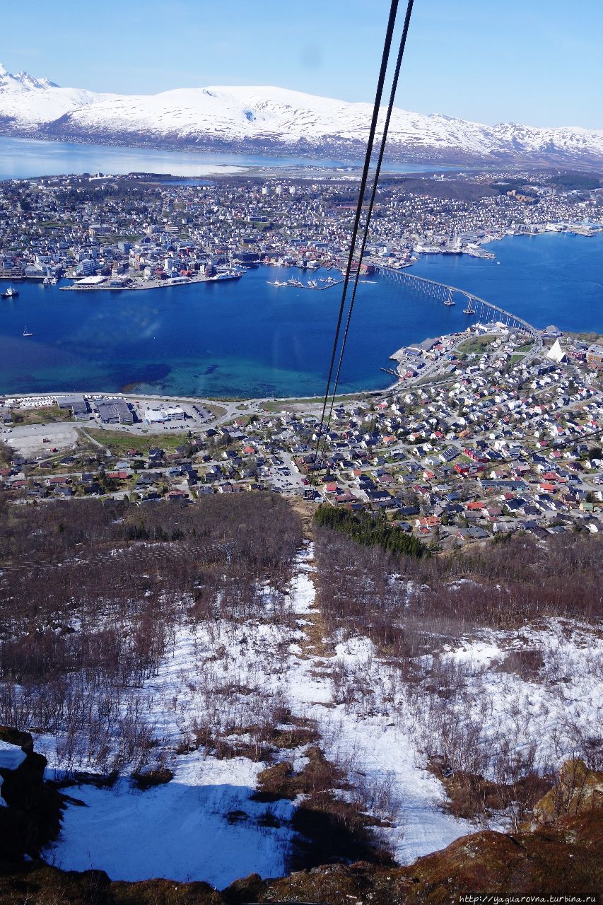 Фуникулер Фьелльхейсен Тромсё, Норвегия Фуникулер Фьелльхейсен Тромсё, Норвегия
