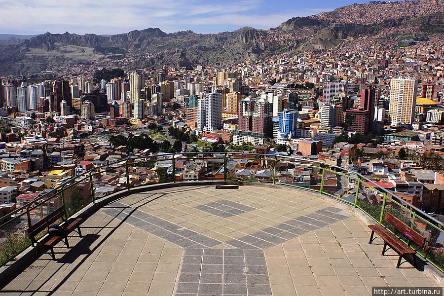 Но конечно самое вкусное место для обзора — это mirador Kilikili Ла-Пас, Боливия