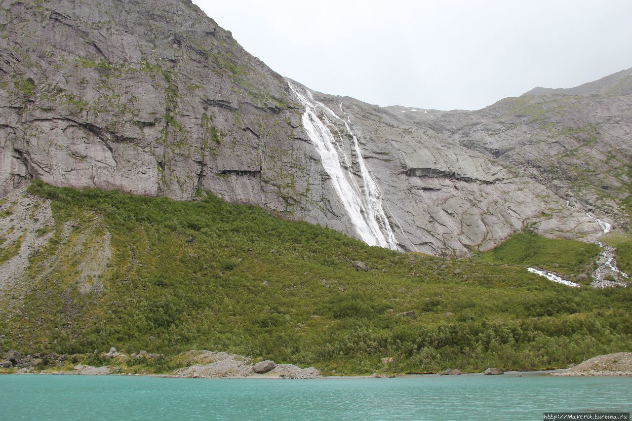 Ледник Бриксдайл —  уникальное царство льда, воды и камня Бриксдальбреен, Норвегия