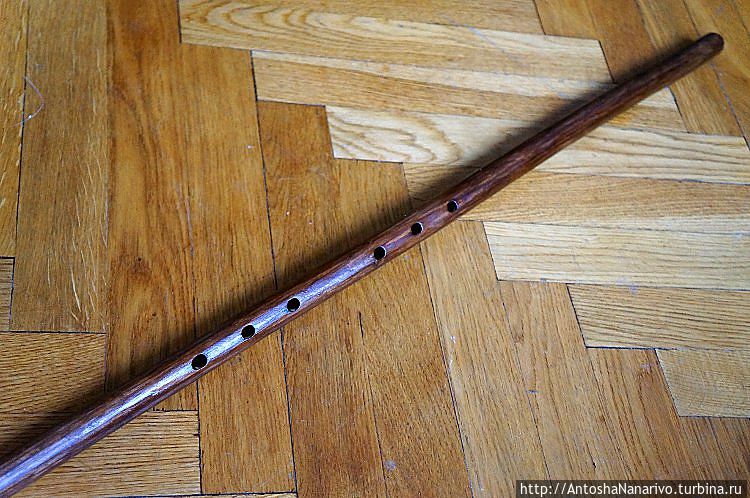 Флояра – длинная открытая флейта типа болгарского кавала Буковец, Украина