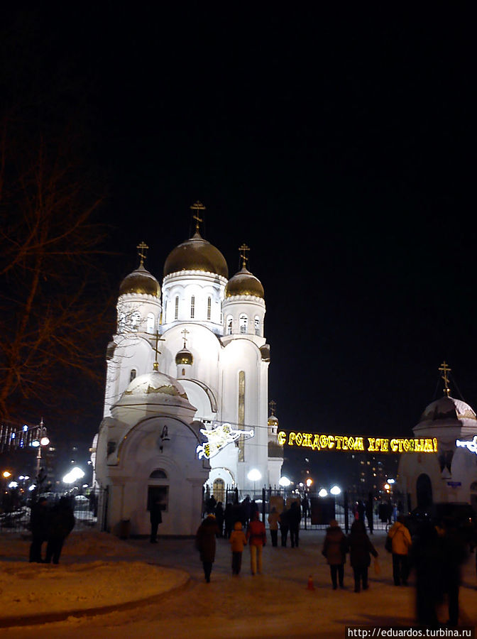 Рождественская ночь))) Красноярск, Россия