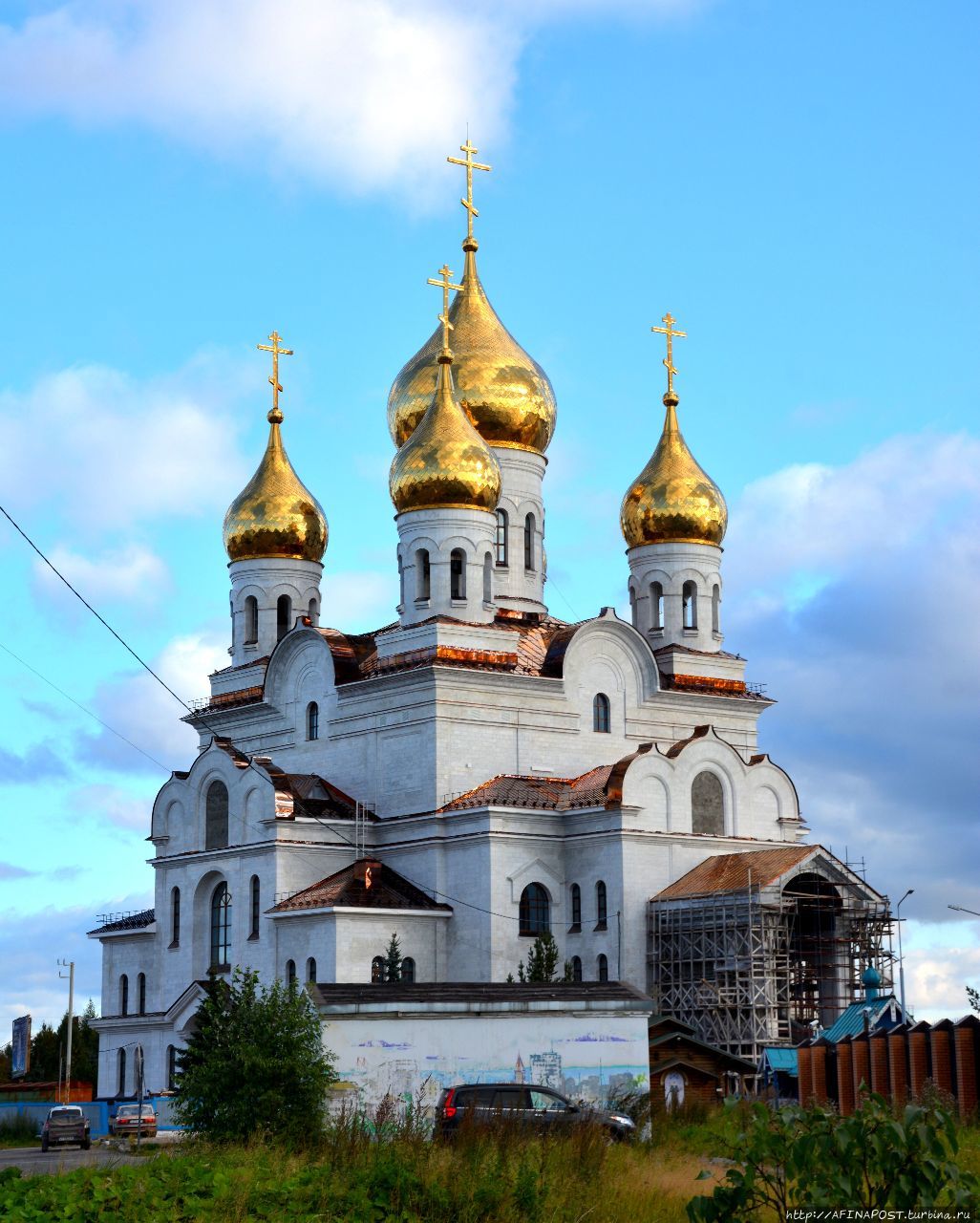 Архангельск. Историческая часть города Архангельск, Россия