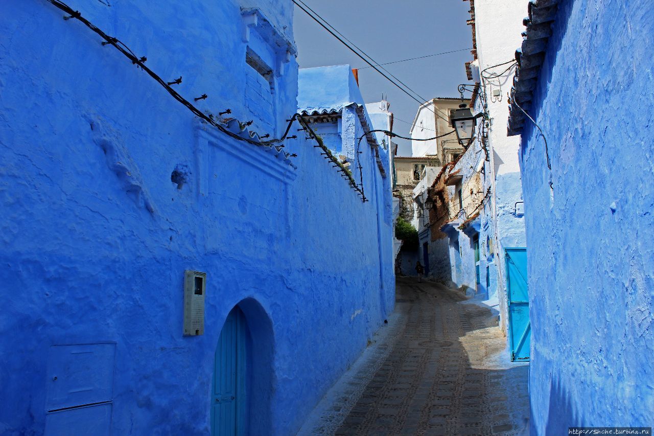 Голубой Шефшауэн — пожалуй, самый красивый город Марокко Шефшауэн, Марокко
