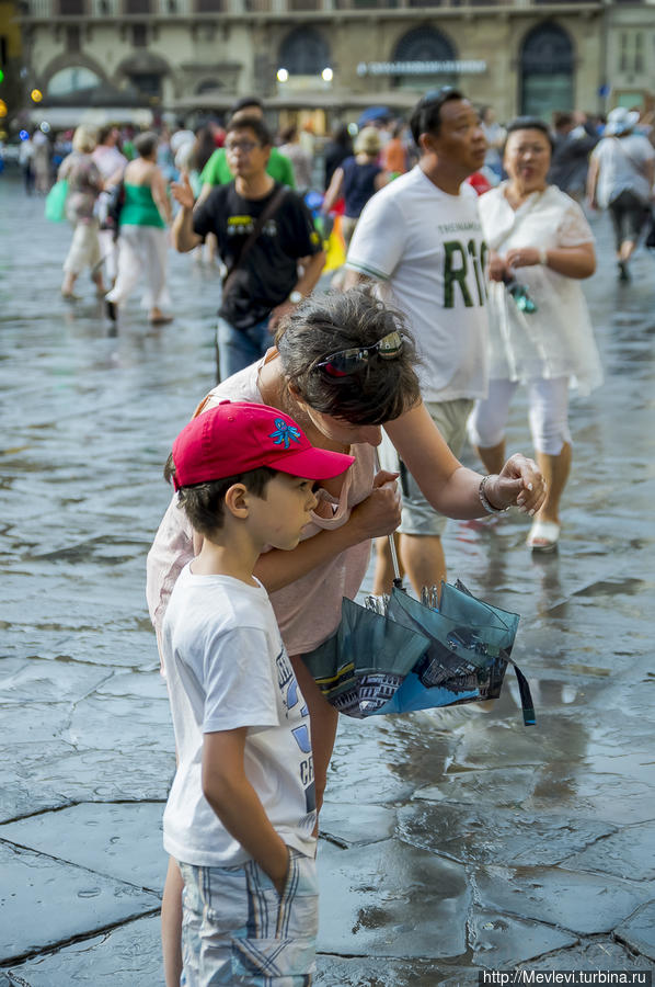 Площадь Синьории Флоренция, Италия
