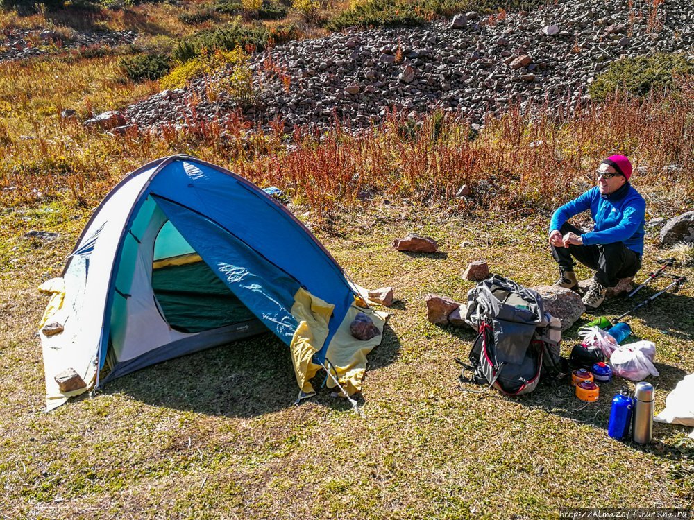 Осенний Левый Талгар Иле-Алатауский Национальный Парк, Казахстан