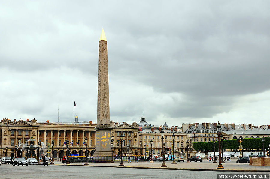 Площадь Конкорд. Париж, Франция