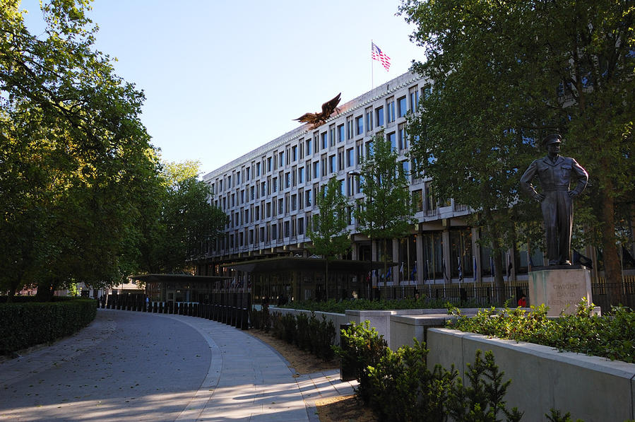 Посольство США Лондон, Великобритания