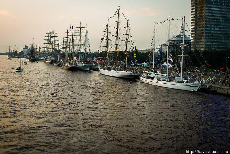 Международная парусная регата «The Tall Ships Races 2013» Рига, Латвия