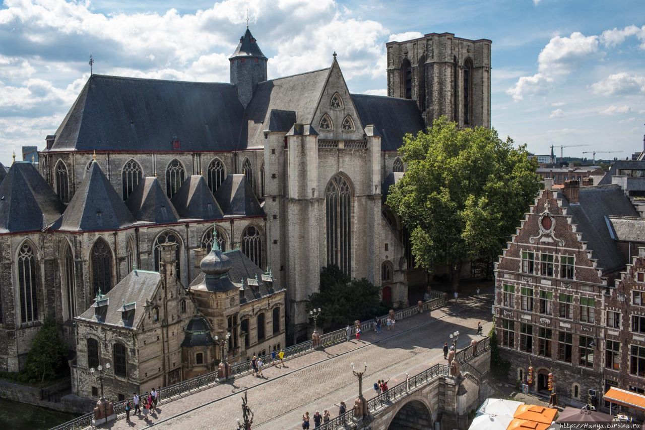 Церковь Архангела Михаила в Генте. Фото из интернета Гент, Бельгия
