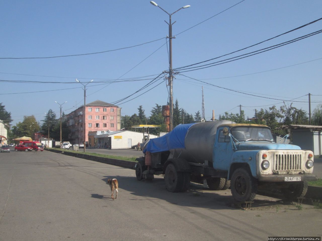 Исследование маленького городка в Имеретии Хоби, Грузия