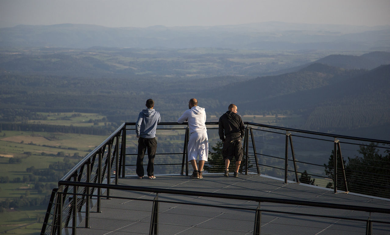 Поездка на Тран панорамик Овернь, Франция