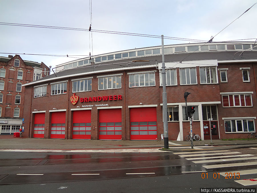 Здание пожарной службы Амстердам, Нидерланды
