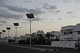 Фонари с солнечными батареями на улицах Шарм-Эль-Шейха. Ещё два года назад их Не было...
