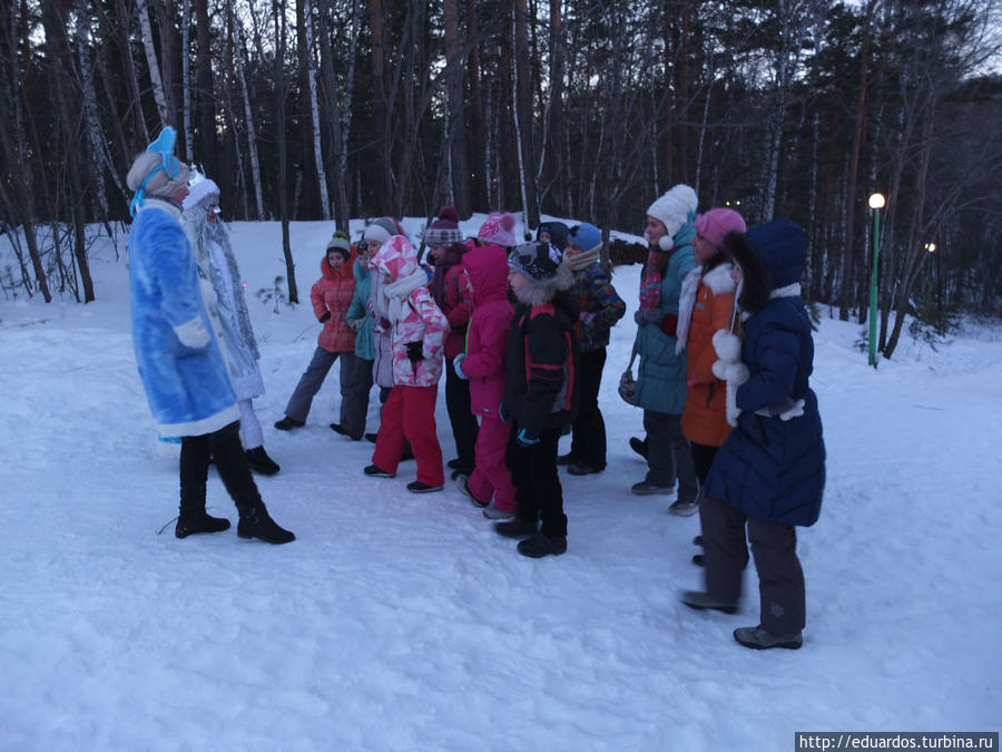 В гости к Деду Морозу))) Красноярск, Россия