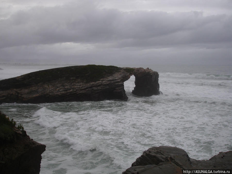 Пляж Лас-Катедралес, Коста-де-Луго. Playa de Las Catedrales Рибадео, Испания