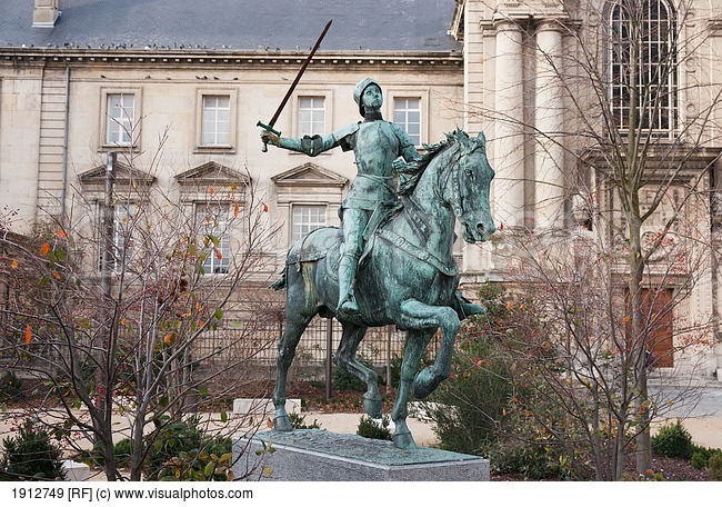 Памятник Жанне д'Арк / Statue Jeanne d'Arc