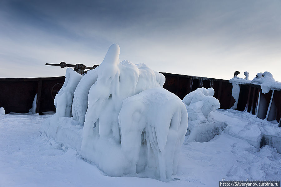 Посёлок Хужир на острове Ольхон