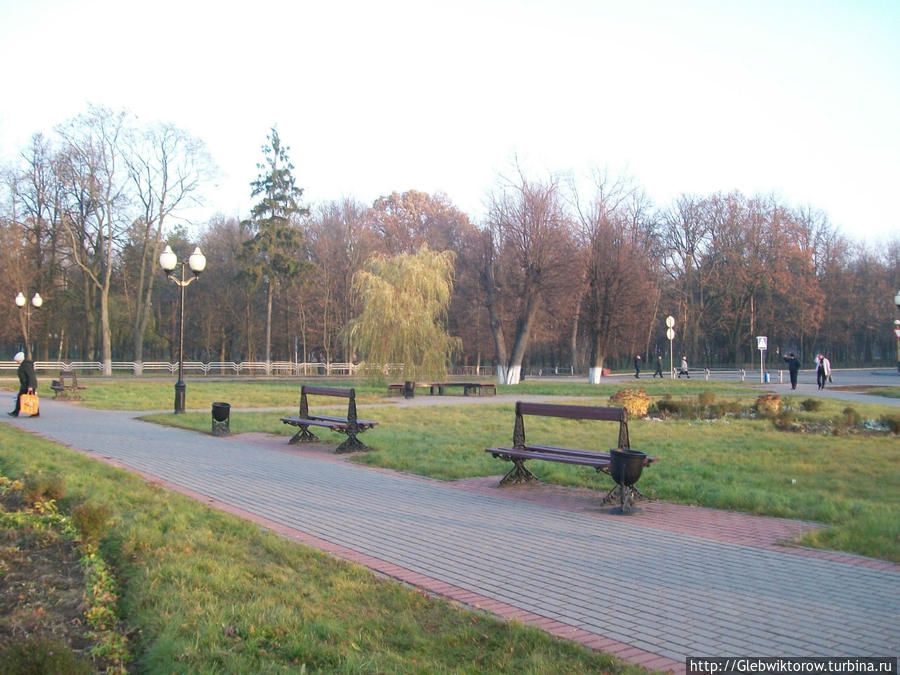 Прогулка по утреннему Шклову в конце осени Шклов, Беларусь